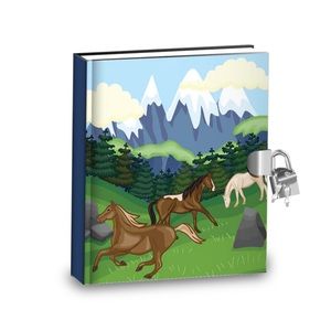 Kid’s Wild Horse Top Secret Locking Diary/Journal